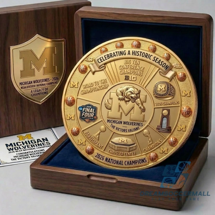 Michigan Wolverines 2026 NCAA Division I National Champions Commemorative Coin