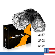 6000K LED Freno Parada Luz Trasera Bombillas Lámparas 3157 3057 3357 4057 4157 Blanco Puro