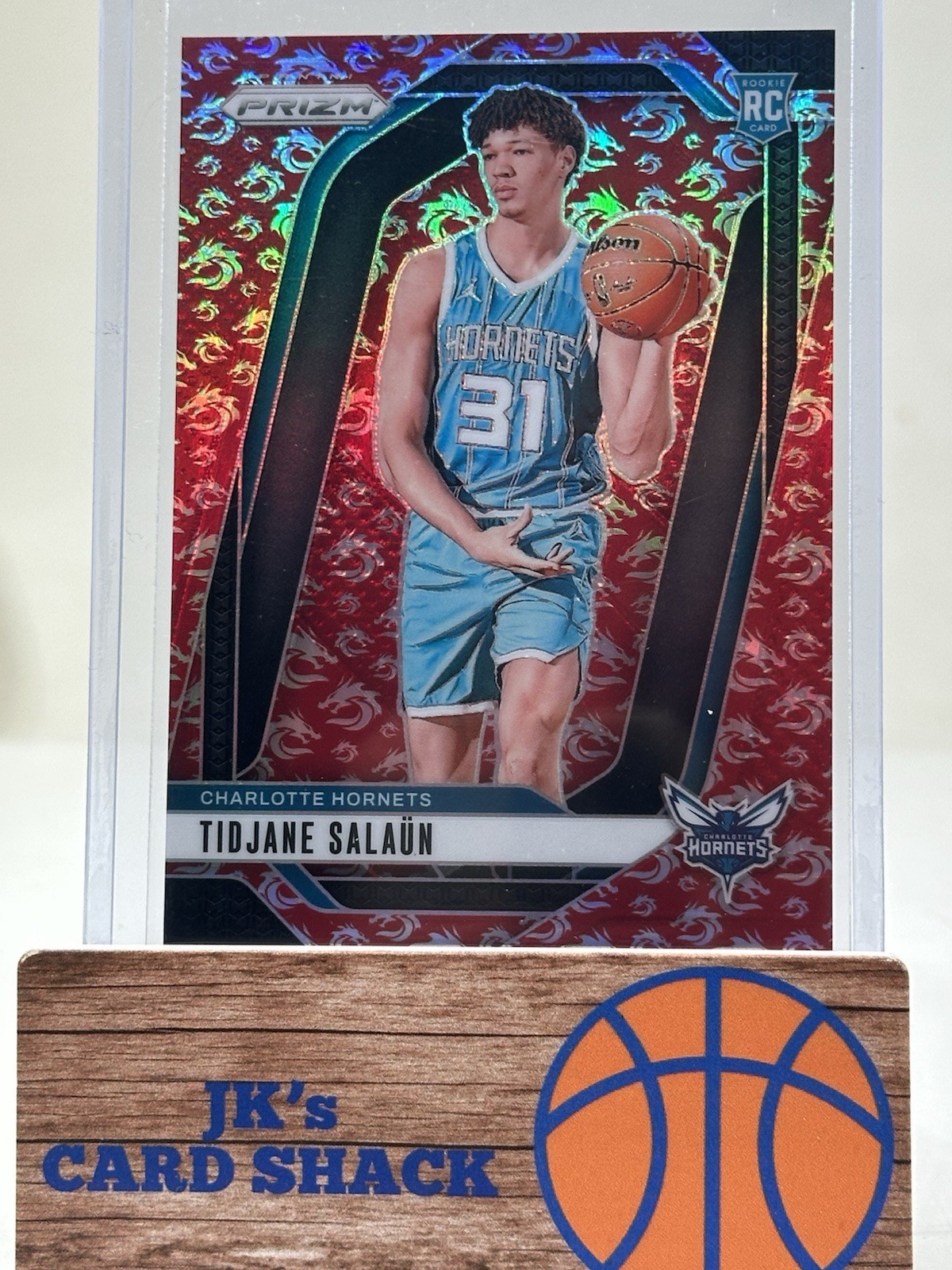 2024-25 Panini Prizm Tidjane Salaun Dragon Year Prizm RC /88 #262