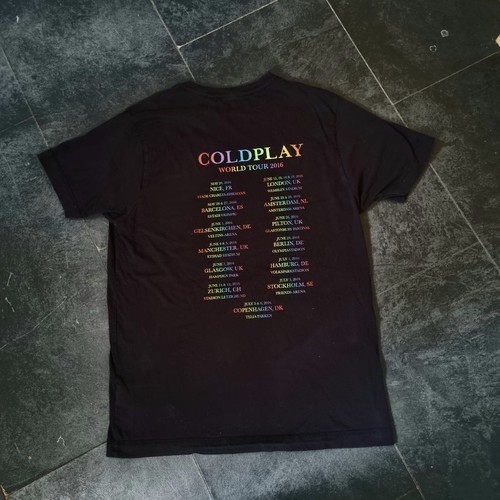 Coldplay 'A Head Full Of Dreams' 2016 World Tour T-shirt Men's Size: Medium - Bild 11 von 22