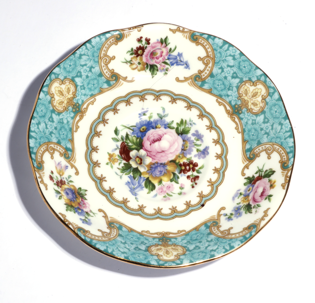 Vintage Royal Albert Lady Ascot fine bone china tea cup and saucer