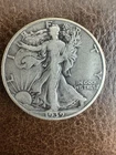 1939 Liberty Walking Half Dollar Silver Circulated Business Strike Denver
