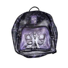 NEW Tim Burton CORPSE BRIDE Mini Backpack PURPLE Bag SCRAPS Victor EMILY Purse