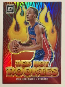 2024-25 Donruss Optic Ron Holland II #6 RED HOT ROOKIES HOLO PRIZM (RC)