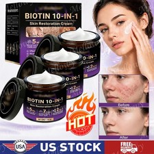 Biotin 10-in-1 Skin Restoration Cream, 2026 Professional Skin Treatment Cream 