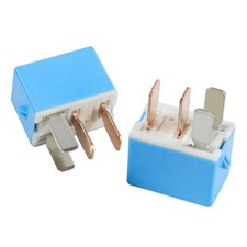 2PCS 90987-02027 12V Car Relay, 4 Pin AC Relay Replaces 90080-87026 90987