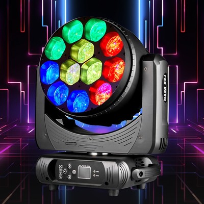 480W 12*40 RGBW LED Moving Head Wash Light Stage Beam Effect Lamp for  Concerts