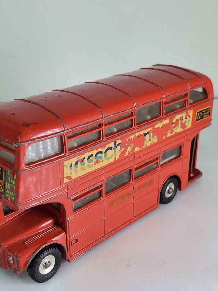 Dinky Toys 289 1/60 Routemaster Double-Decker Bus Diecast Metal Model Toy Car - Image 4 of 4