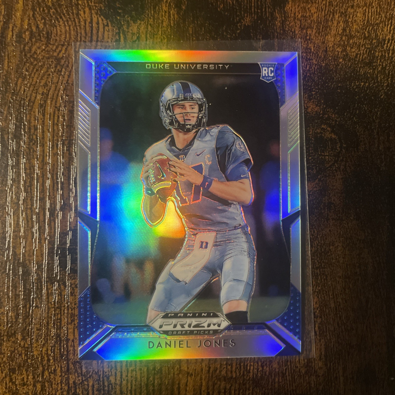 2019 Panini Prizm Draft Picks SILVER PRIZM Daniel Jones #116 - Duke Bluedevils