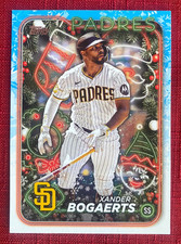 JOHN'S DEALS - US - 2024 XANDER BOGAERTS TOPPS HOLIDAY H80