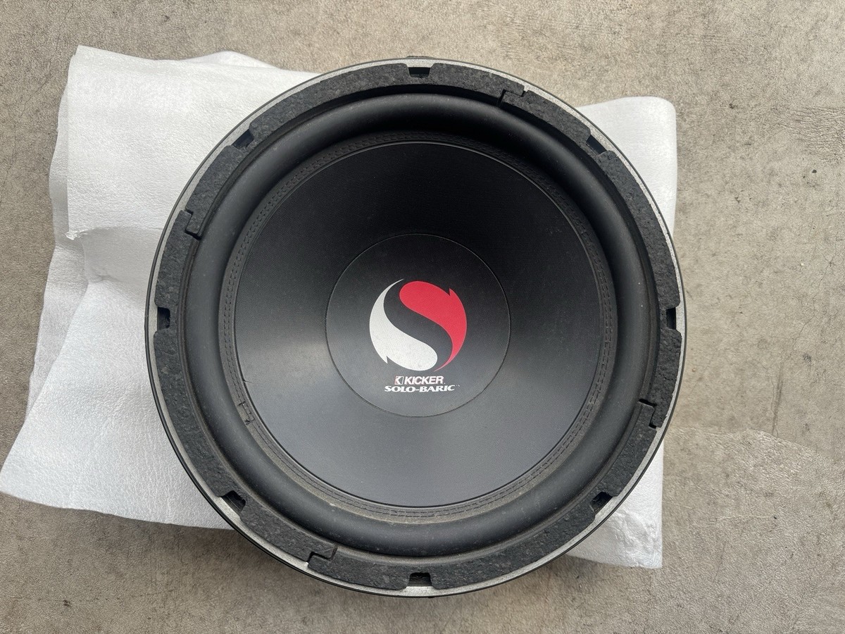 Kicker comp Solo Baric S12C Subwoofer 12” for sale online | eBay Kicker comp Solo Baric S12C Subwoofer 12” for sale online | eBay