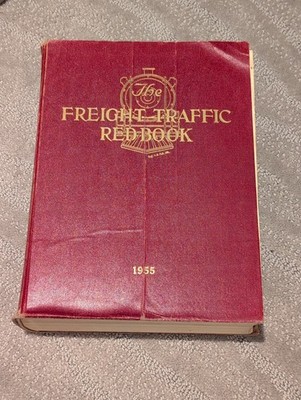 Güterzug Verkehrsbuch 1955 mit ausklappbarer Karte