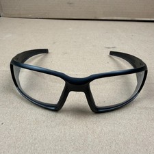 Men's Uvex Hypershock Safety Glasses Black Frame Clear Lens NWT