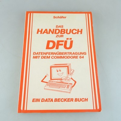 Schäfer Das Handbuch zur DFÜ Commodore 64 (Data Becker 1984) c64 8-bit