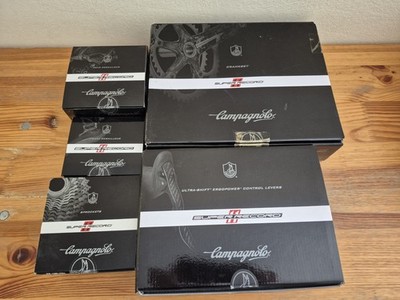 Campagnolo Super Record 11 S Gruppe m. Bremsen, Kurbel 53/39, 172,5 mm, Neu
