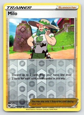 Pokemon Milo Champion's Path CPA UC RH 057/073 NM