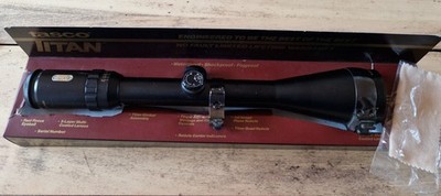 Zielfernrohr Tasco Titan 3-12×52 mit Montage für Suhle Einhakmontage Jagd Jäger 