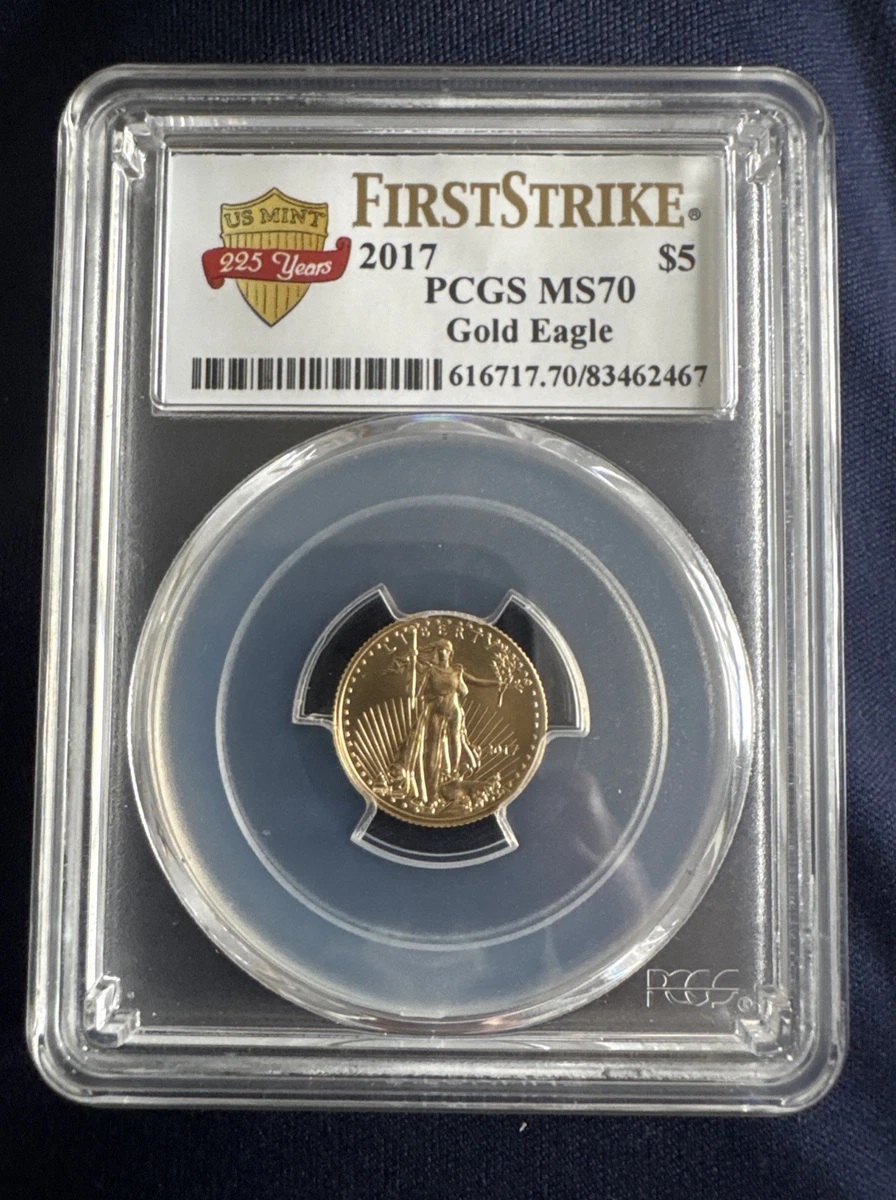 PCGS Certified MS 70 Graded 2017 Gold Bullion Coins for sale | eBay
