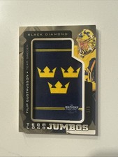 2025/26 Black Diamond Filip Gustavsson TL-FG 1 /5 Team Logo Jumbo Patches