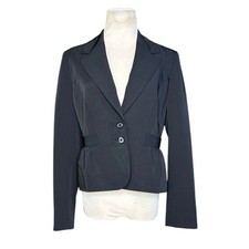 NINE WEST black two button blazer size 8P