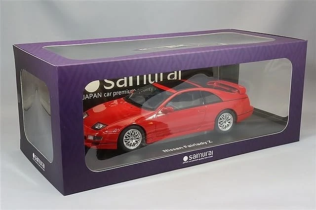 Nissan Fairlady Z Kyosho Samurai escala 1/18 (versión Z32 R 2by2 (rojo) Foto 4 de 4