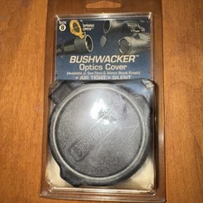 NIP Quake Industries Bushwacker Scope Cover Size 8 Matte Black Spring Open