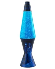 Lava® Lamp - 17" Corpse Bride - The Original Motion Lamp - Blue Glitter Wax a...