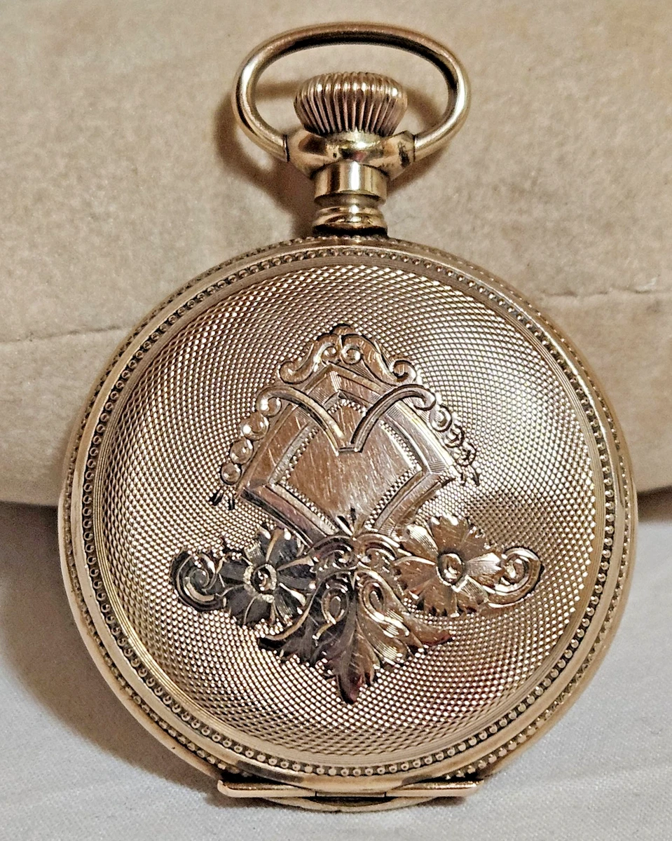 Elgin Gold Filled Pocket Watch Pocket Watches with Vintage 1900