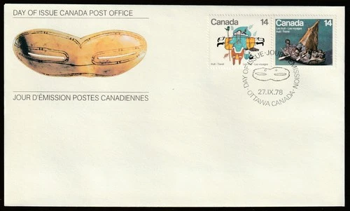Canada #770a, Inuit Travel, Official First Day Cover, FDC 1978