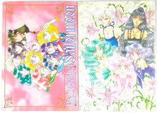 Sailor Moon Nakayoshi Apéndice Cuaderno y Papel Shitajiki Set Retro Japón Usado