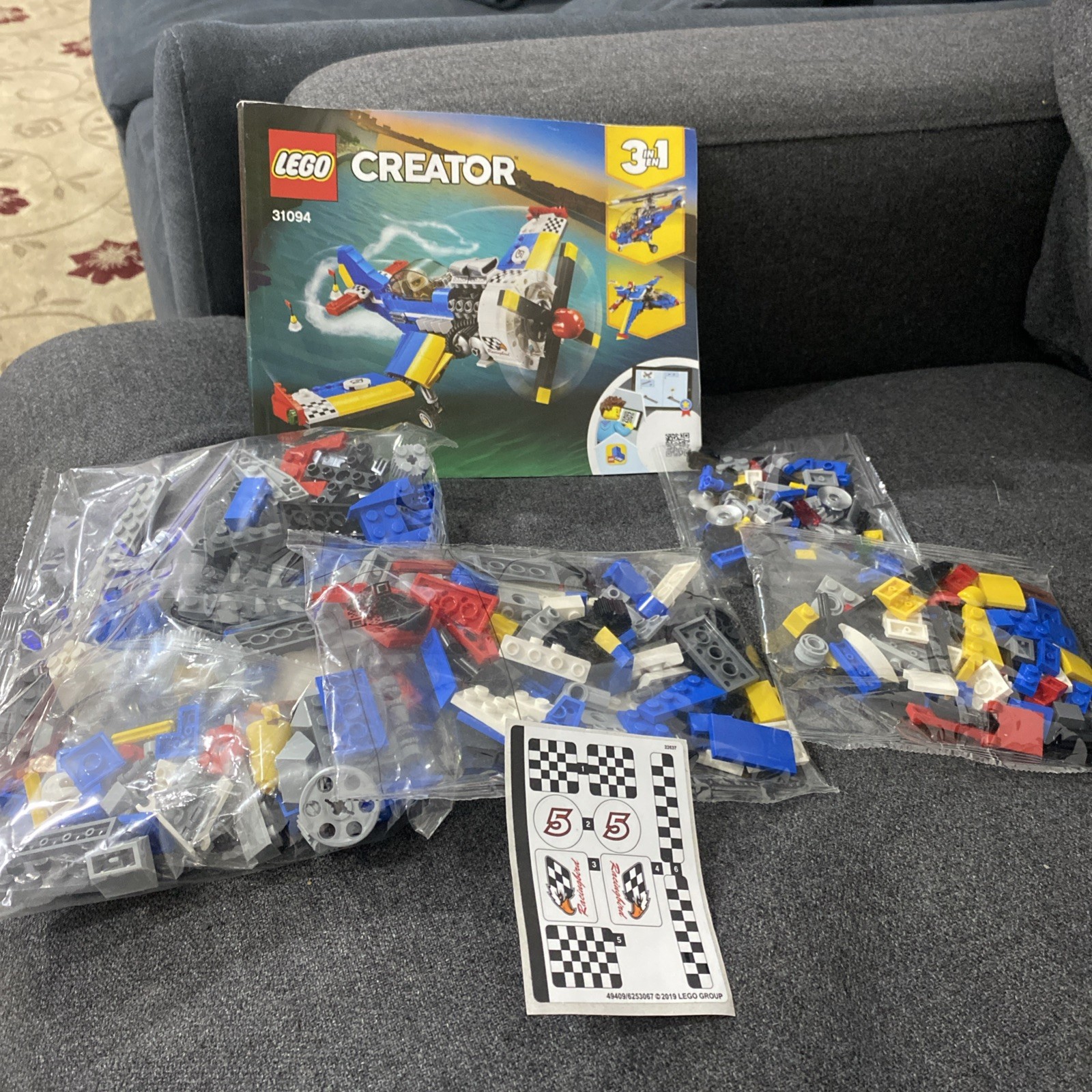 LEGO CREATOR: Race Plane (31094) New Other