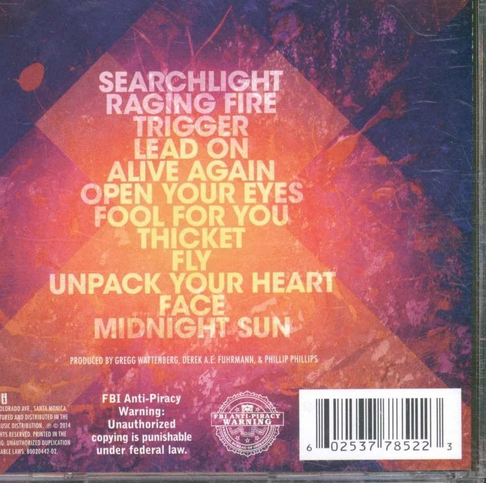 Phillip Phillips Behind The Light CD USA Interscope 2014 B002044202 - Bild 2 von 3