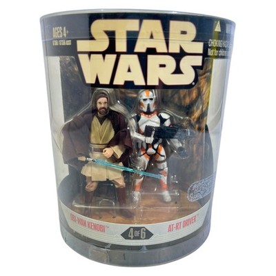 Star Wars Order 66 Obi-Wan Kenobi AT-RT Driver 3.75'' Action Figure 4 of 6 Hasbro