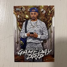 2026 Topps Series 1 Baseball Mookie Betts #GD-16 Gameday Drip 💧
