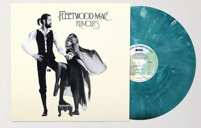 FLEETWOOD MAC RUMOURS EXCLUSIVE BLUE SILVER TEAL VINYL Very Few