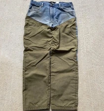 Red Head Jeans Mens 36x32 Brush Guard Field Suspender Buttons