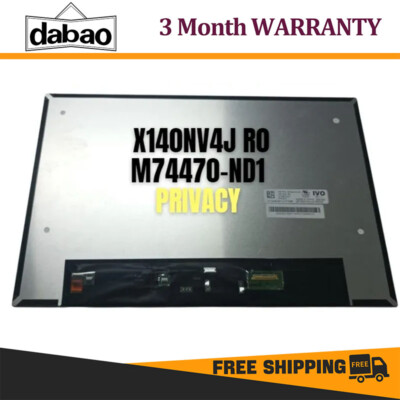 Replacement HP X140NV4J R0 P/N M74470-ND1 14 FHD 1920X1200 Non Touch