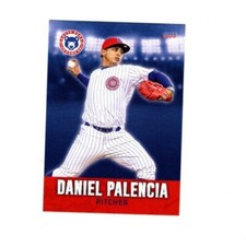 Daniel Palencia 2022 South Bend Cubs baseball team card San Carlos Venezuela
