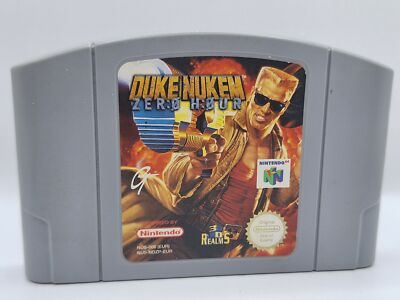 Duke Nukem Zero Hour Klassiker 3D Realms Nintendo N64 Modul Spiel Game