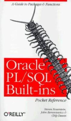Oracle PLSQL Built-ins Pocket Reference - Paperback - VERY GOOD