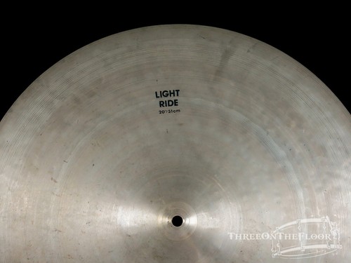1982-88 Zildjian EAK 20" LIGHT RIDE: piatto ""Early American K"": 2070 g" - Foto 3 di 7
