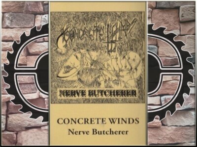CONCRETE WINDS - Nerve Butcherer TAPE (Limited) NEW-MC, Black/Death Metal