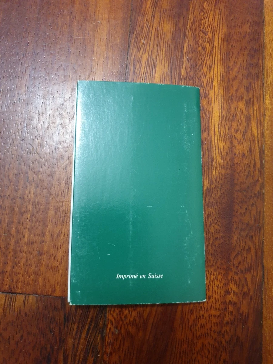 New old stock vintage Longines Warranty & service Booklet, blank unused, no card
