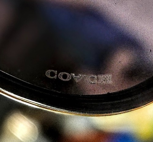 COACH Sunglasses HC 7129 C6179 50028G Shiny Light Gold 55 20 145 New - Picture 4 of 5