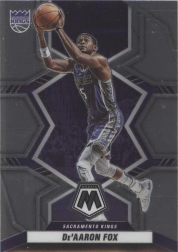 22-23 Panini Select DeAaron Fox X-factor Memorabilia Signatures 
