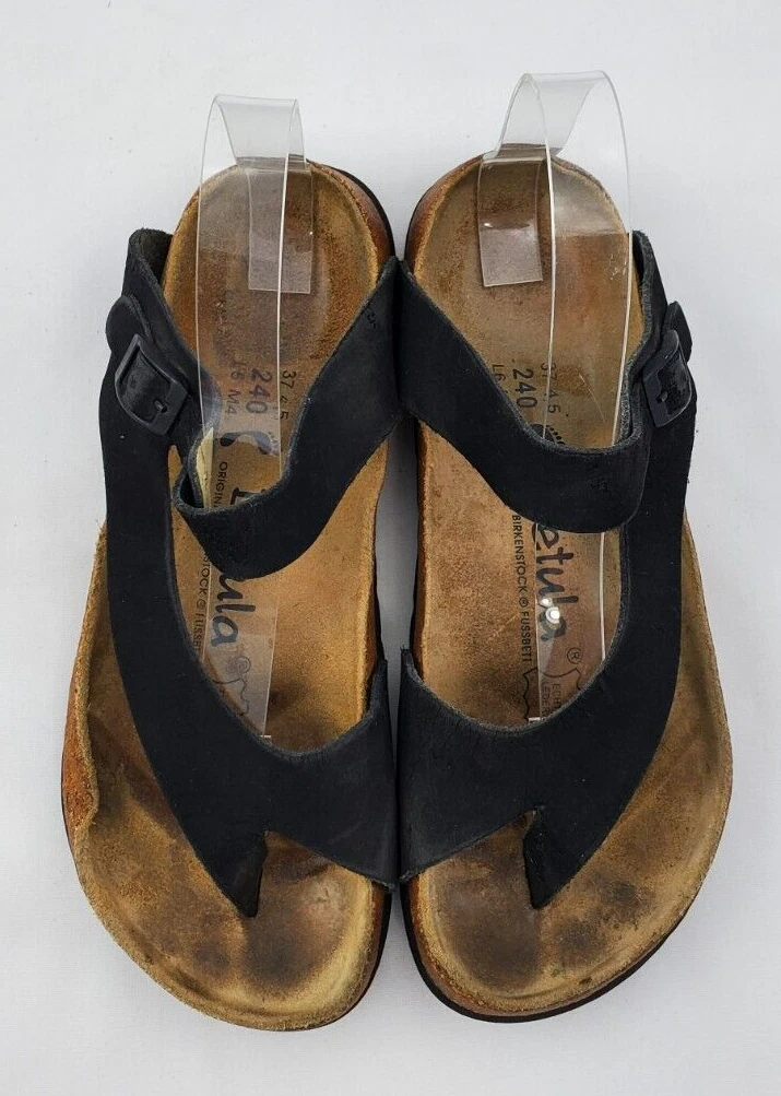 Betula Birkenstock L 6 M4 EU 37 Narrow Jasmin Leather Strappy