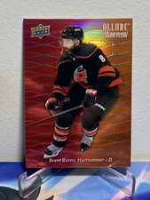 2023-24 Upper Deck ALLURE BRENT BURNS #CF-33 COLOR FLOW RED ORANGE