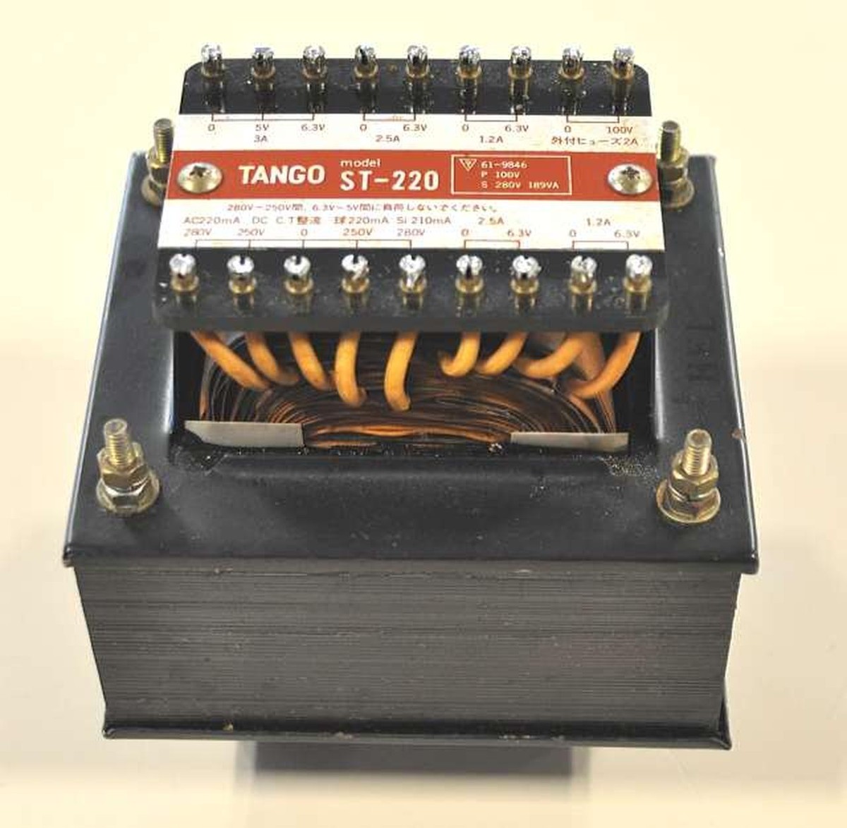 TANGO ST-220 トランス 6BQ5PP/6W8PP TANGO ST-220 トランス 6BQ5PP/6W8PP - メルカリ