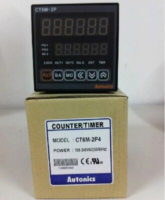 1PC New Autonics CT6M-2P4 Counter CT6M2P4 Free Ship #US