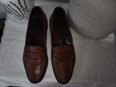 Men’s COLE HANN penny loafers auburn brown color 10 1/2 Cole Haan Newmark Grand Penny Loafers - Cole Haan | Jos A Bank main image 3
